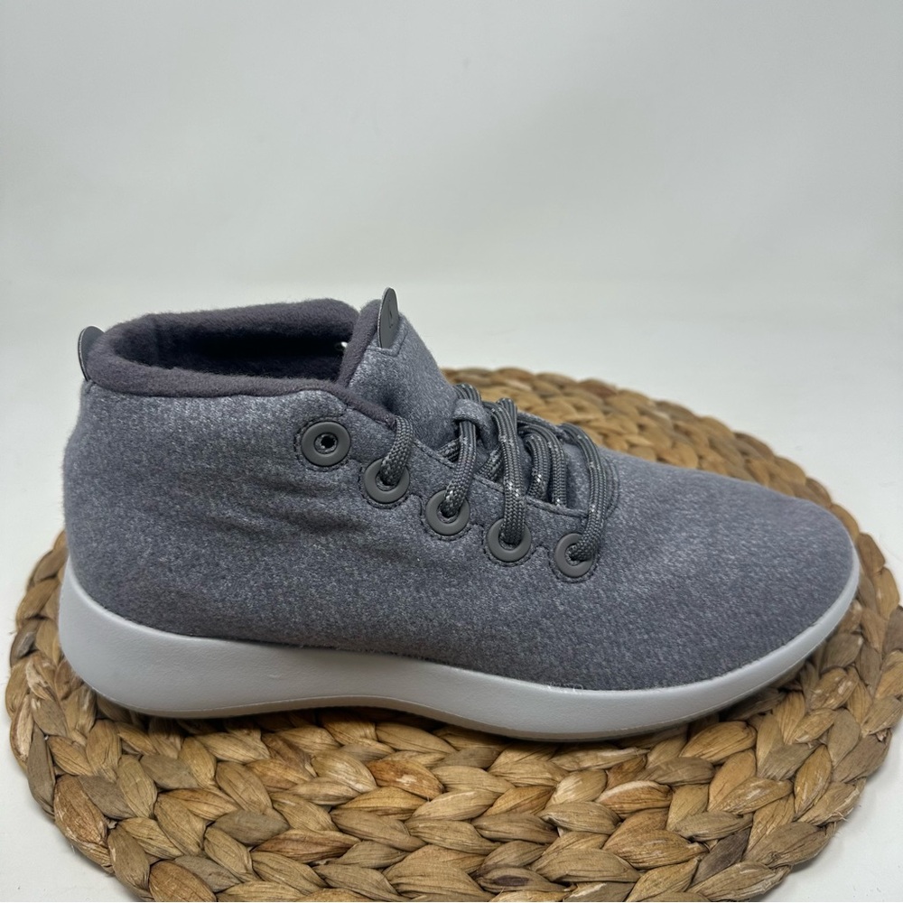 Allbirds Wool Runner-up Mizzles Sneakers Medium Light Grey Size 10 Women's